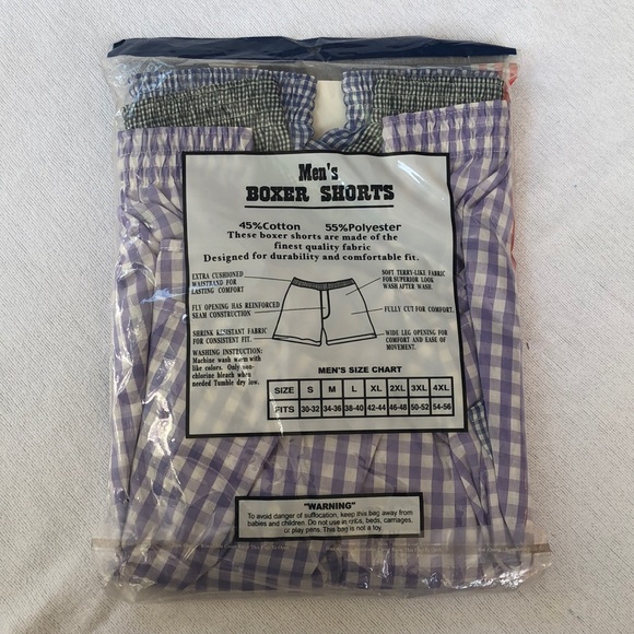 Men’s comfort fit 3 piece boxer. - Picture 2 of 7